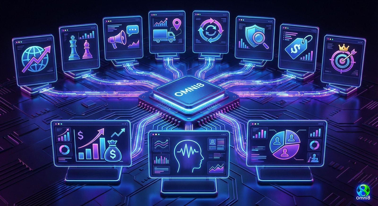 Diagrama 17 - Dashboards integrados de marca, mercado e clientes