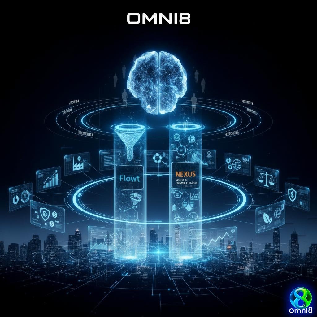 Diagrama 2 – Flowt como sensor e Nexus como centro de comando