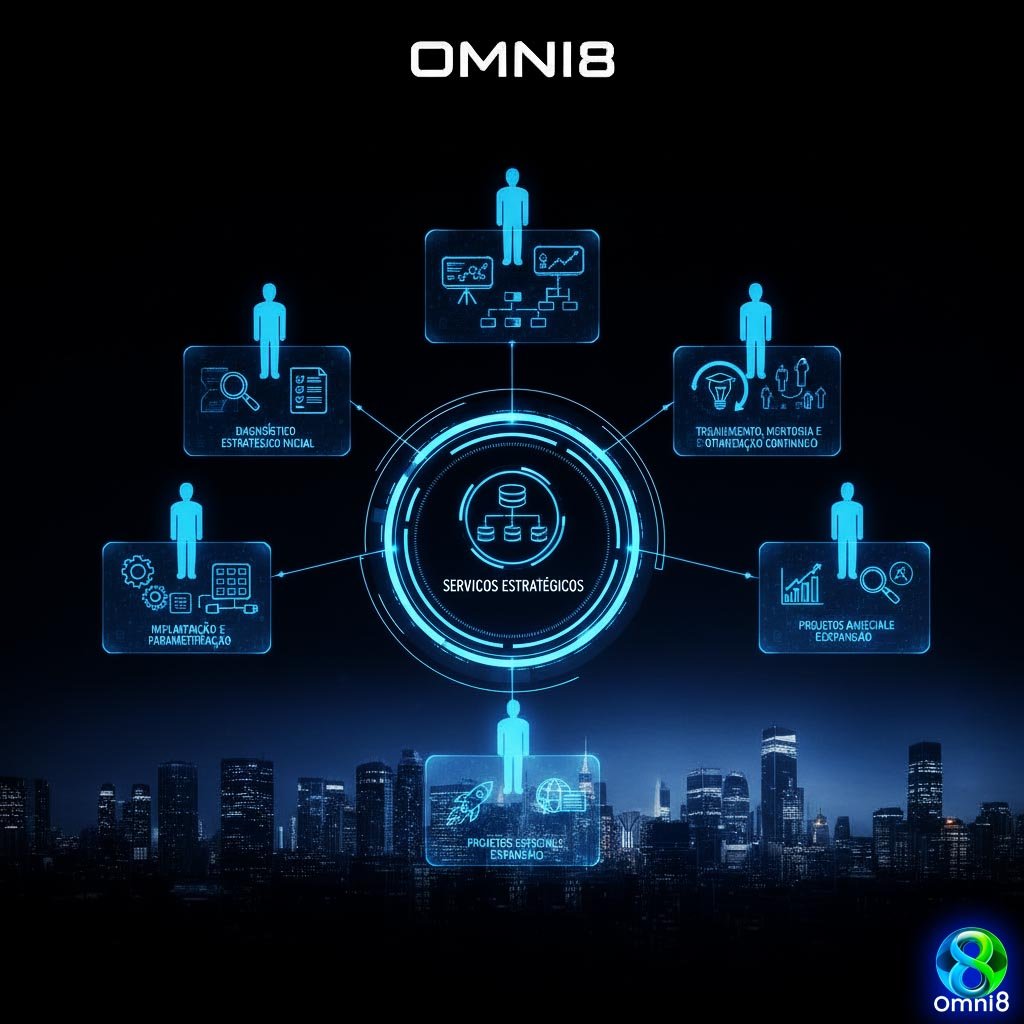 Diagrama 7 – Ciclo de serviços: diagnóstico, implantação, mentoria e evolução